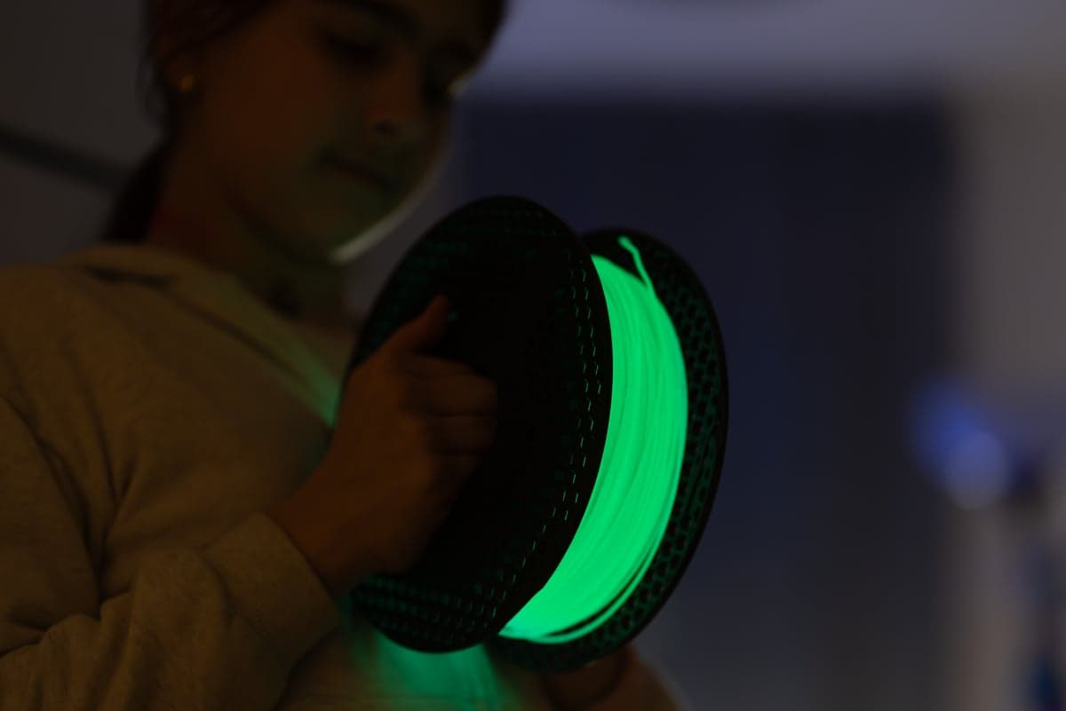 Glowing spool
