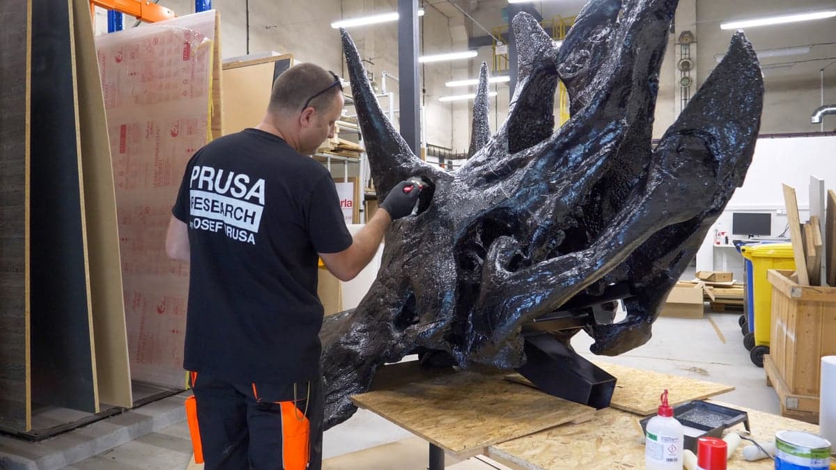 Triceratops skull