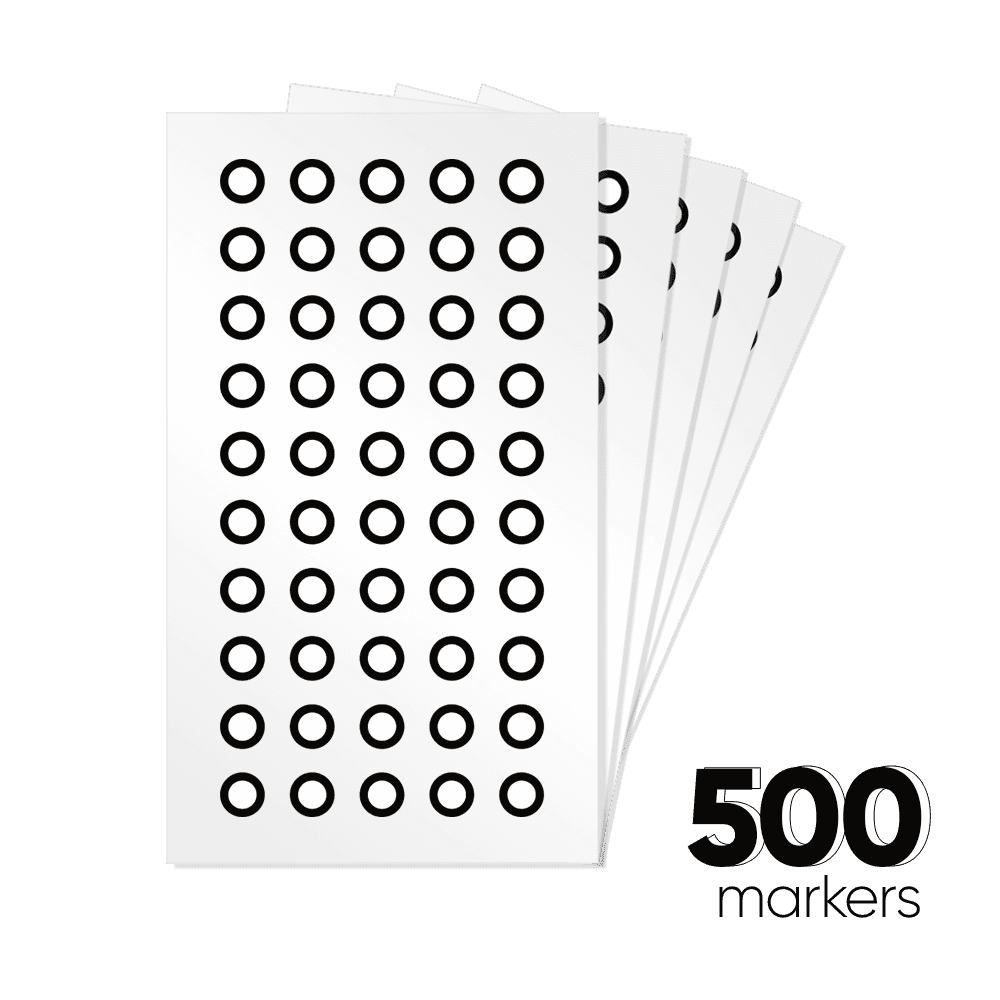 Reflective Inner-Diameter Markers 6 mm 500 pcs