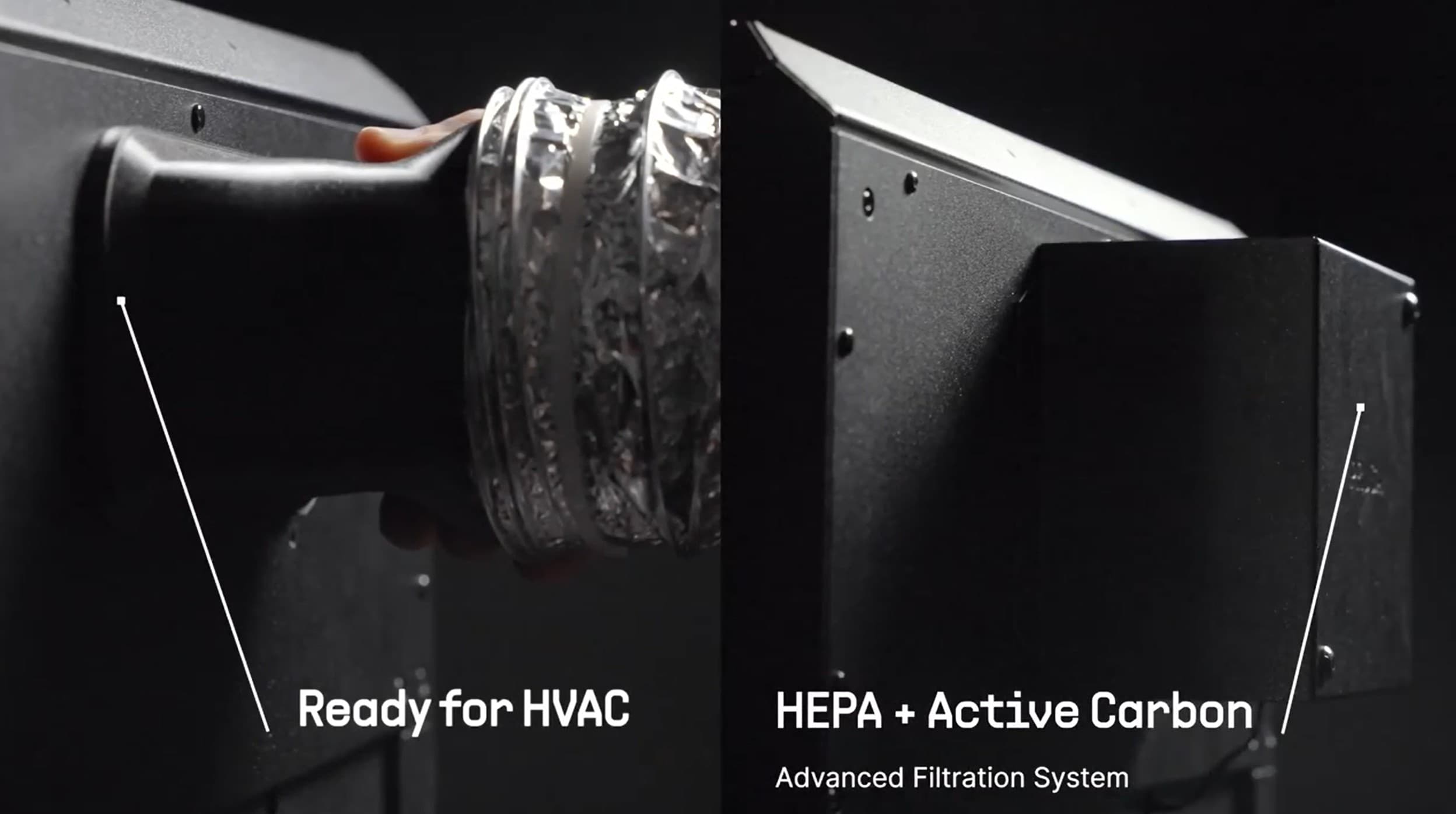 Module with HEPA and Active Carbon filters