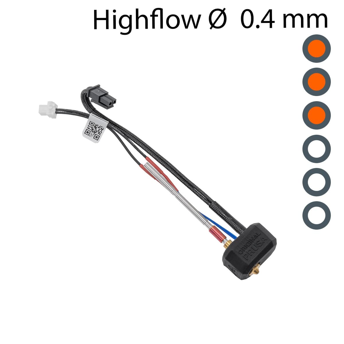 Nextruder Hotend brass High Flow 0,40 mm