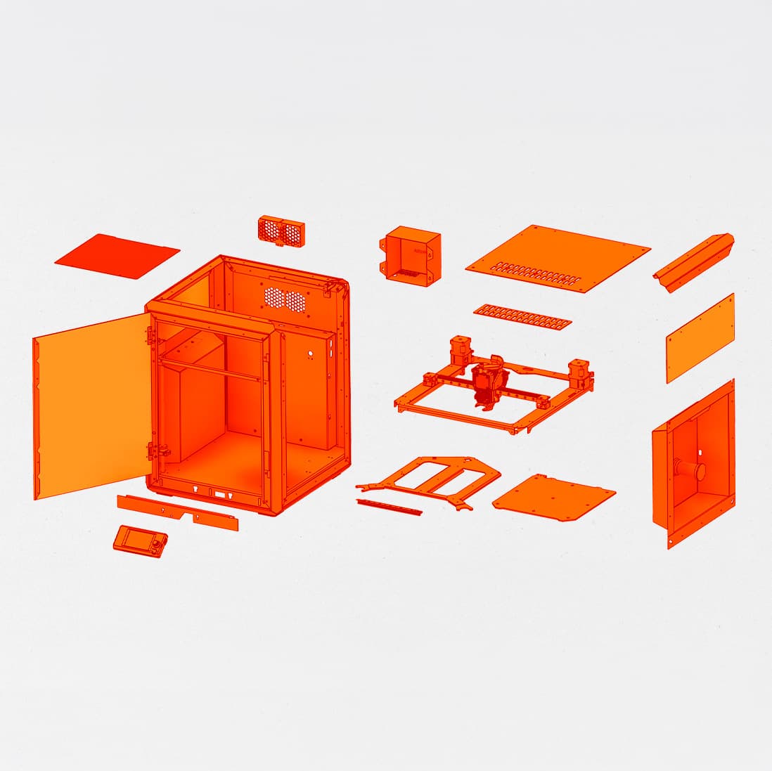 blueprint of the CORE One L