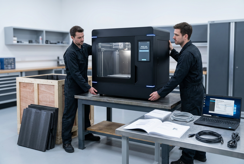 Step 4: receive, install & start producing